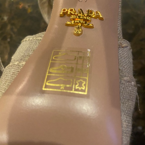 Prada Heels Size 37 - Picture 6 of 6